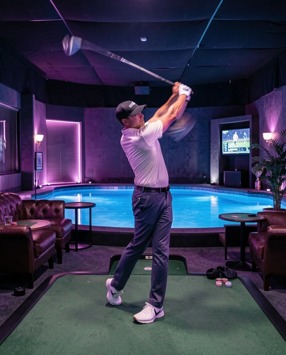 Turniej Long Drive na symulatorze