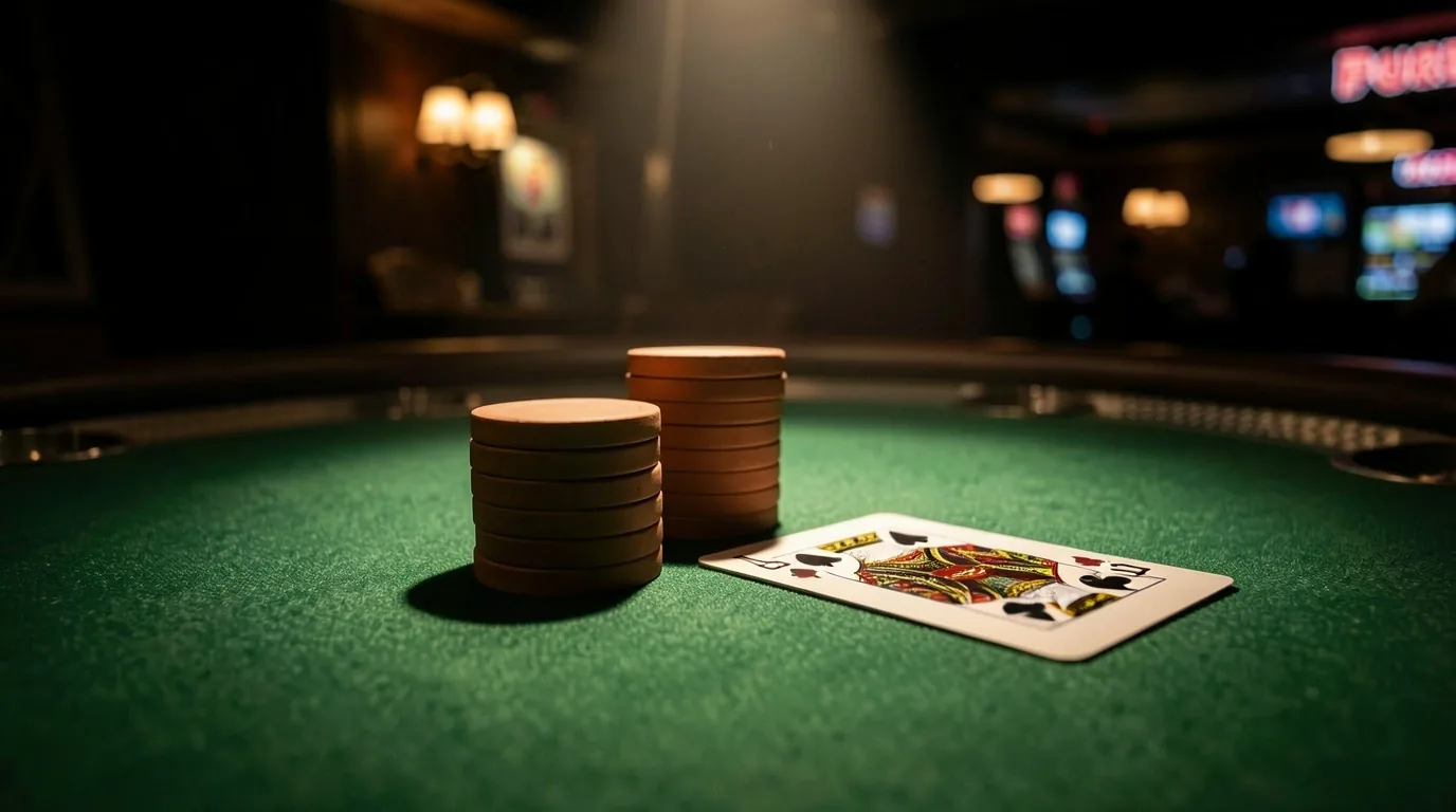 Wnętrze poker lounge Riandil